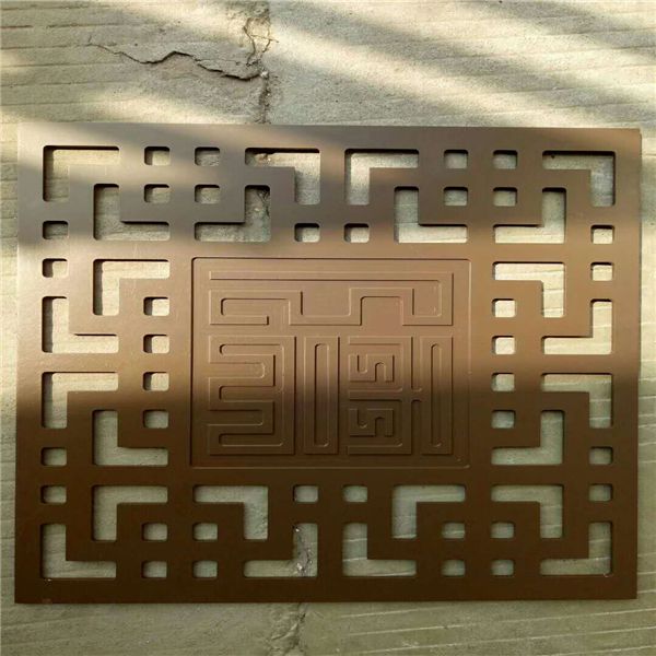 廣東雕花鋁單板廠鏤空鋁單板裝飾 (19)