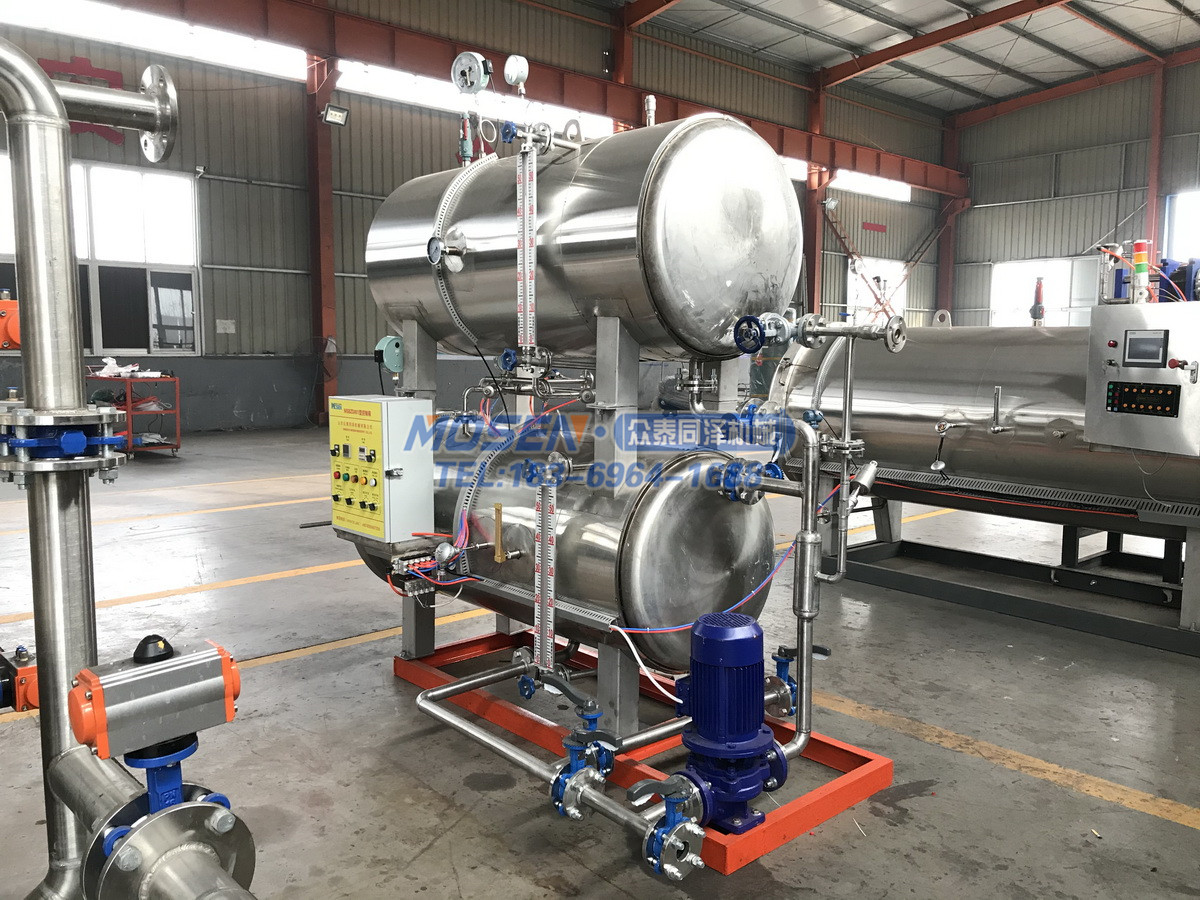 蒸汽式雙層水浴殺菌鍋殺菌釜